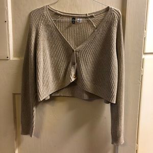 BDG Cropped Beige Sweater